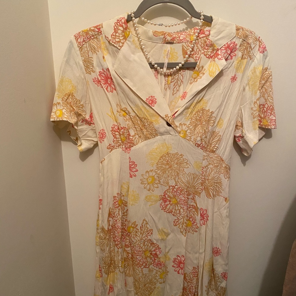 Free People Floral Summer Dress